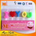 Diseñador I Love You Letter Shaped Candles